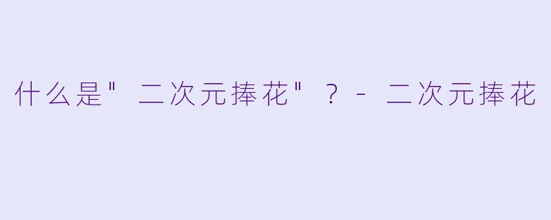 什么是