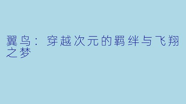 翼鸟：穿越次元的羁绊与飞翔之梦